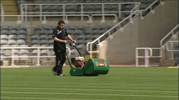 Pitch at StT James' Park