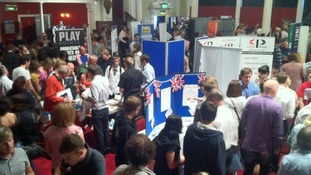 Jobseekers at Thanet MPs jobs fair