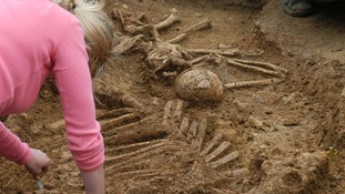 Anglo-Saxon burial site