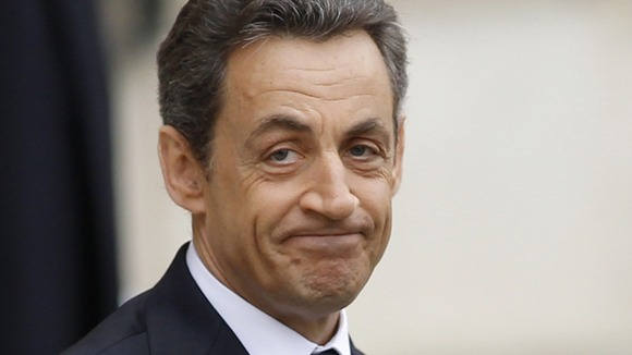 French President Nicolas Sarkozy