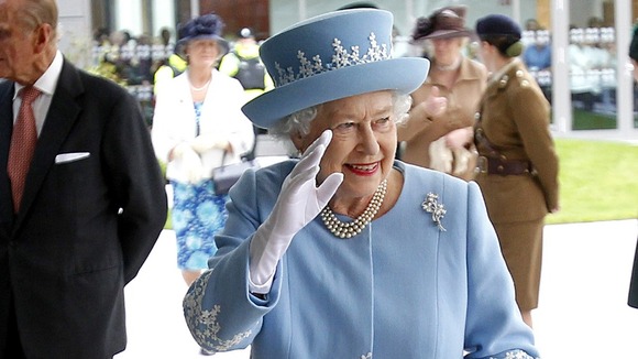 Fans flocked to Belfast to catch a glimpse of Her Majesty in Northern Ireland today.