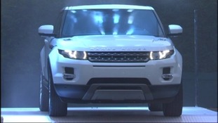 Car maker Jaguar Land Rover has won one the UK's top engineering awards for it's Evoque Range Rover.