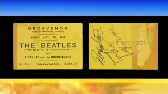Beatles ticket