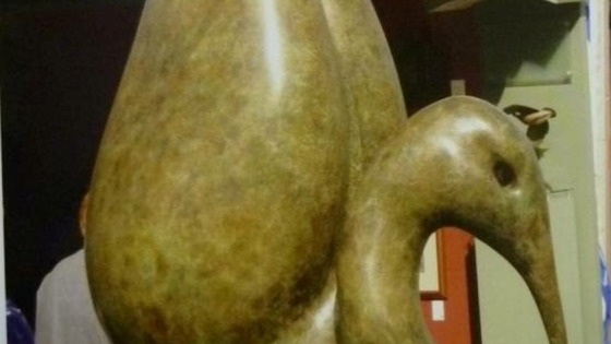 The statue stolen from Grateley 