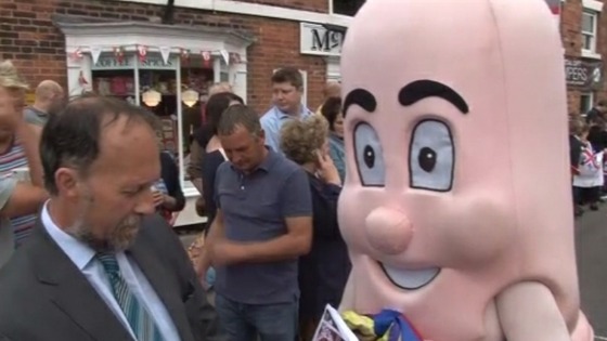 Louth mayor sausage olympics