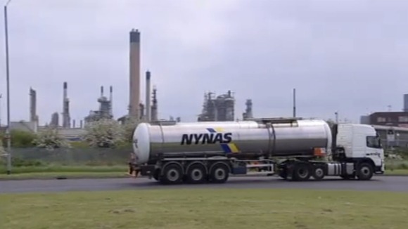 Coryton refinery screengrab