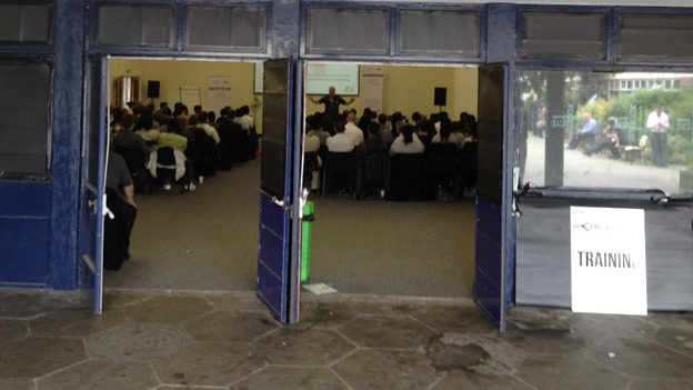 Olympic security recruits attend intensive training lessons