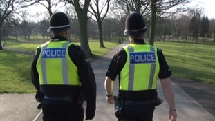 West Midlands Police officers on the beat