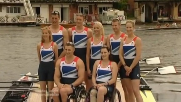 ParalympicGB rowers