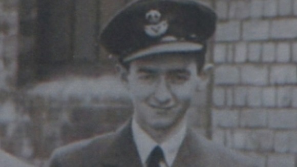 Sam Brookes who was a wireless operator for Bomber Command in the Second World War
