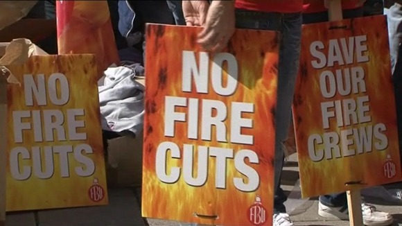 Placards.