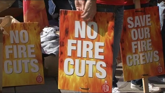 Placards.