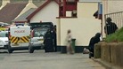Armed police on Saltburn seafront
