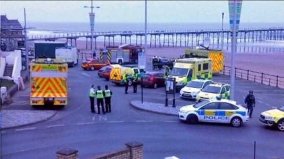 Armed incident in Saltburn