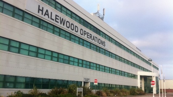 Halewood operations plant, Merseyside.