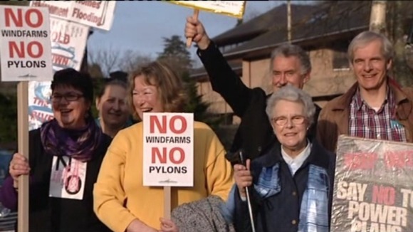 Campaigners celebrating