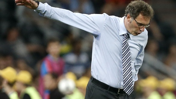 France manager Laurent Blanc.