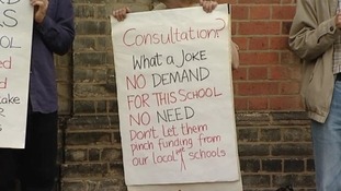 Free School protesters