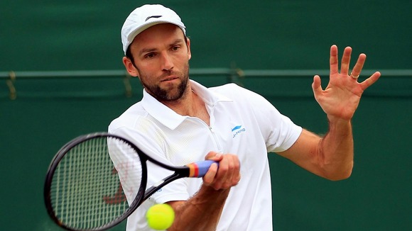 Murray's second round opponent, Ivo Karlovic, dumped defending champion Lleyton Hewitt out in the first round back in 2003.