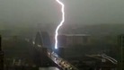 People trying to get home through the Newcastle floods