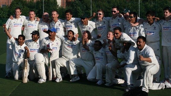 The whole team after the event
