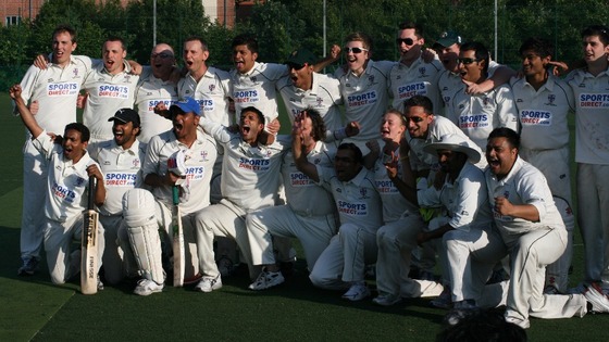 The whole team after the event