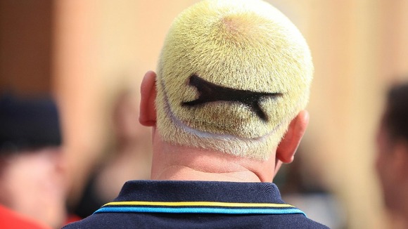 Fans queuing at Wimbledon