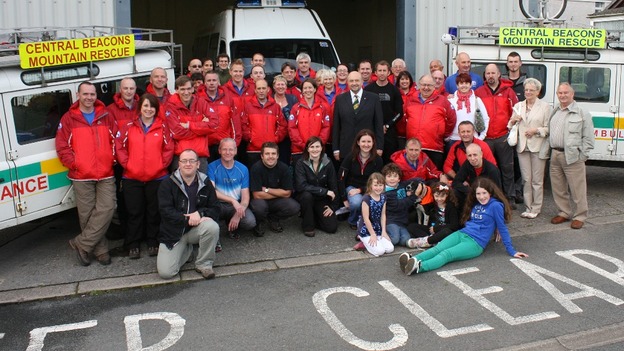 The Central Beacons Mountain Rescue Team