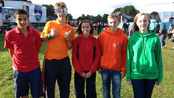 Elias Boumaref, Jack-Henry Williams, Levi Tabbon, David Malmberg and Gosia Burkiewicz
