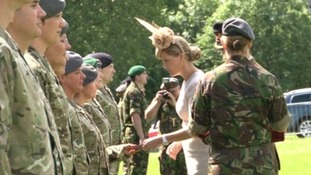 Her Royal Highness The Countess of Wessex was guest of honour at a ceremony in Newcastle