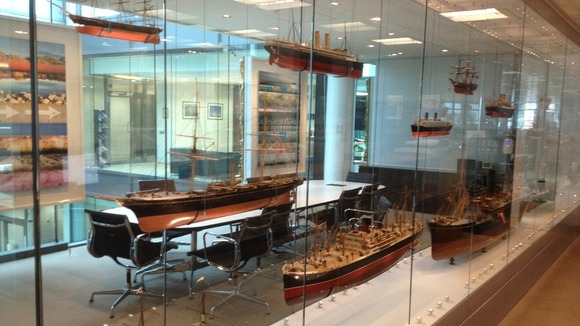 P&O model ships