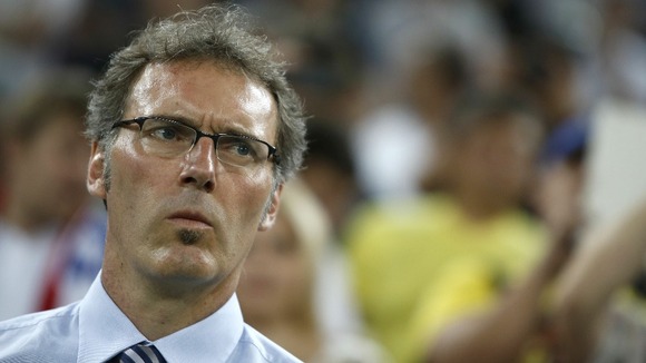 France manager Laurent Blanc.