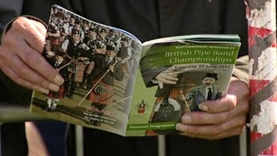 A record 141 pipe bands took part in today's British Pipe Band Championships.