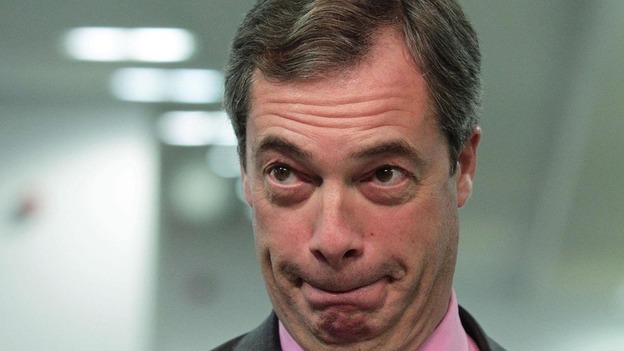 Leader of the UK Independence Party (Ukip), Nigel Farage