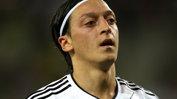 Germany forward Mesut Ozil.