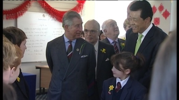Royal visit to the College