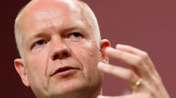 Foreign Secretary William Hague