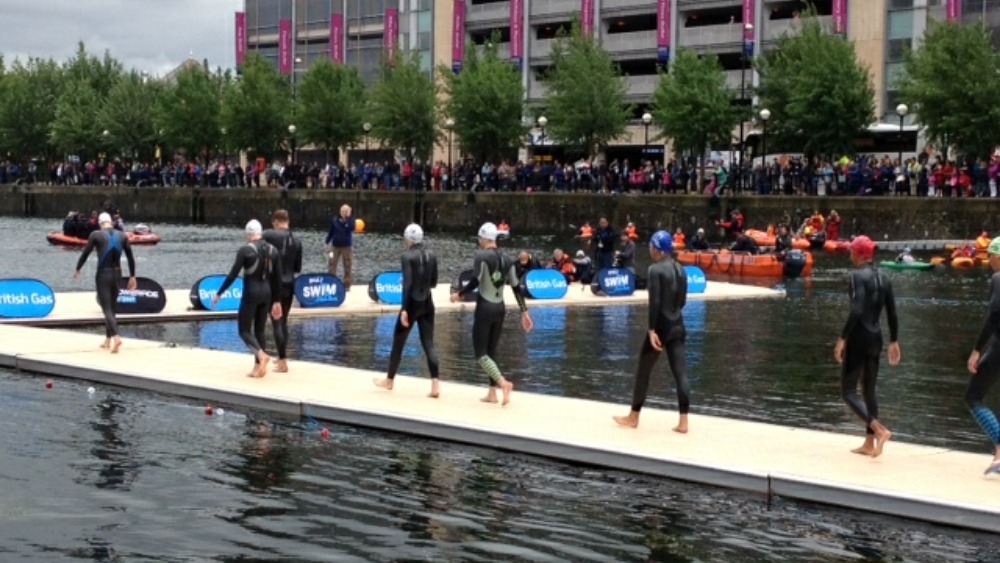 Thousands turn out for Great Manchester Swim Granada ITV News