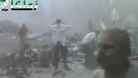 An explosion hit a funeral in Damascus