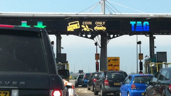 toll booths