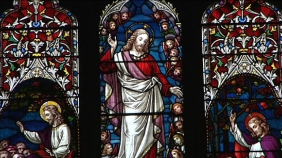 Stainglass window, St Asaph Cathedral