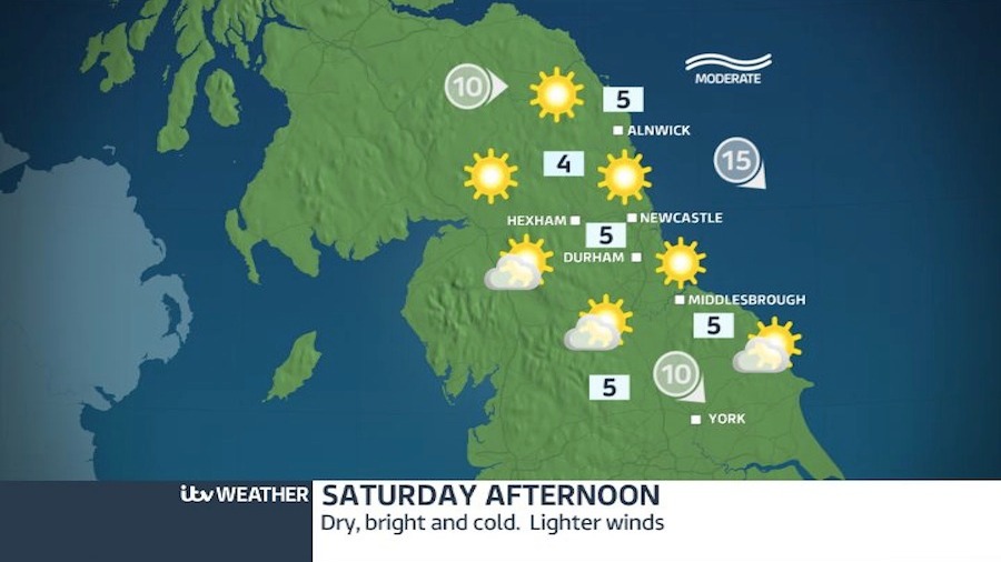 Tyne Tees Weather Weekend Forecast Tyne Tees ITV News
