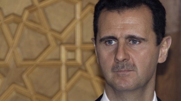 Syrian president Bashar al-Assad.