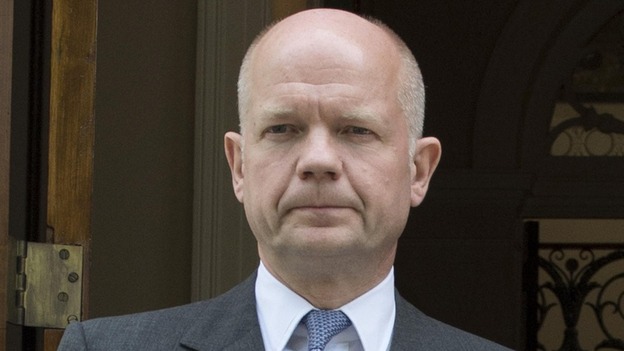 The Foreign Secretary has condemned crimes against humanity in Syria.