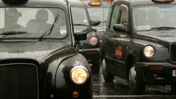 Black cabs.