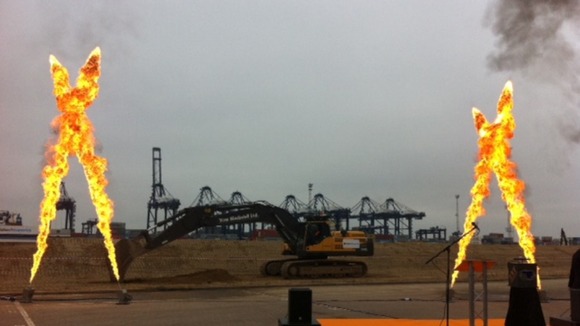 Ceremony marks starts of construction work rminal