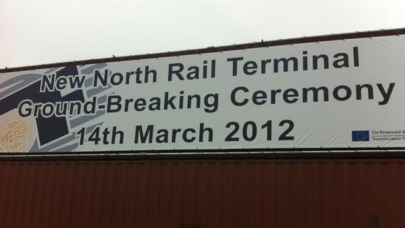 3rd rail terminal at Felixstowe