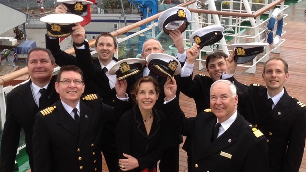 Darcey and the captains