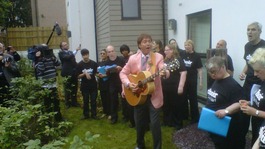 Cliff Richard performs