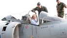 Sophie, Countess of Wessex, at RAF Wittering